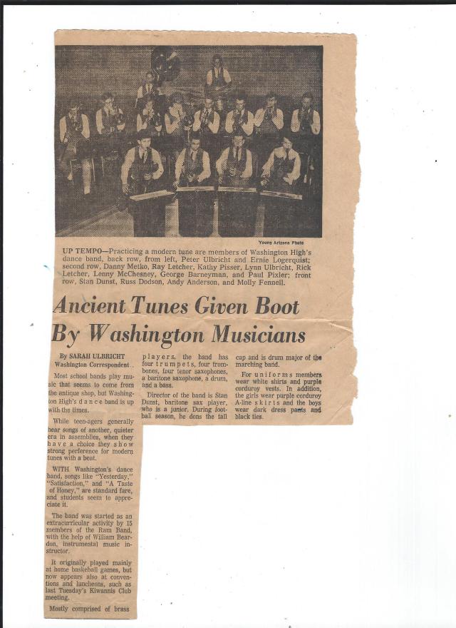 washington band 1966
